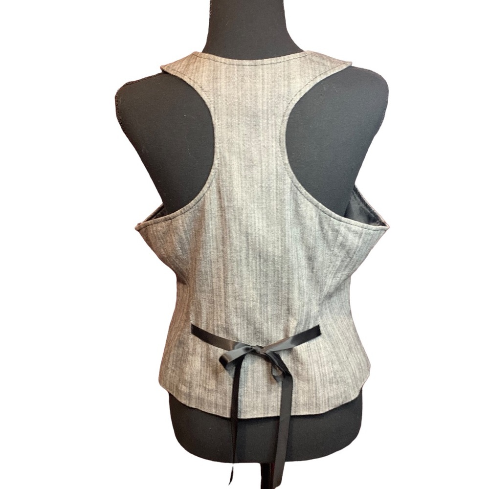 Maurice’s Women’s Large Vest Button front Gray - Picture 8 of 9